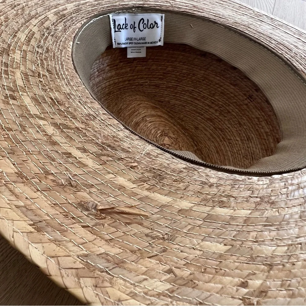 Lack of Color Palma Straw Fedora Hat - Picture 8 of 11